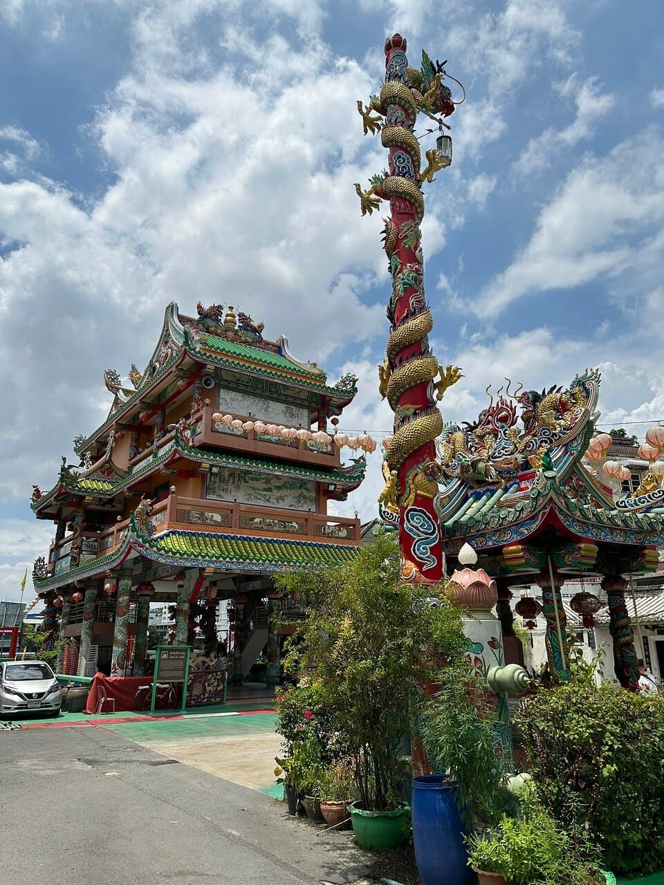Guan Yu Shrine Khlong San Bangkok