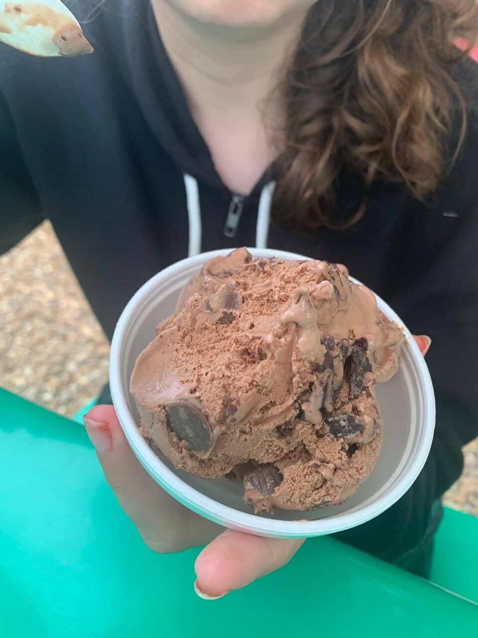 Cotton Candy Ice Cream Cone