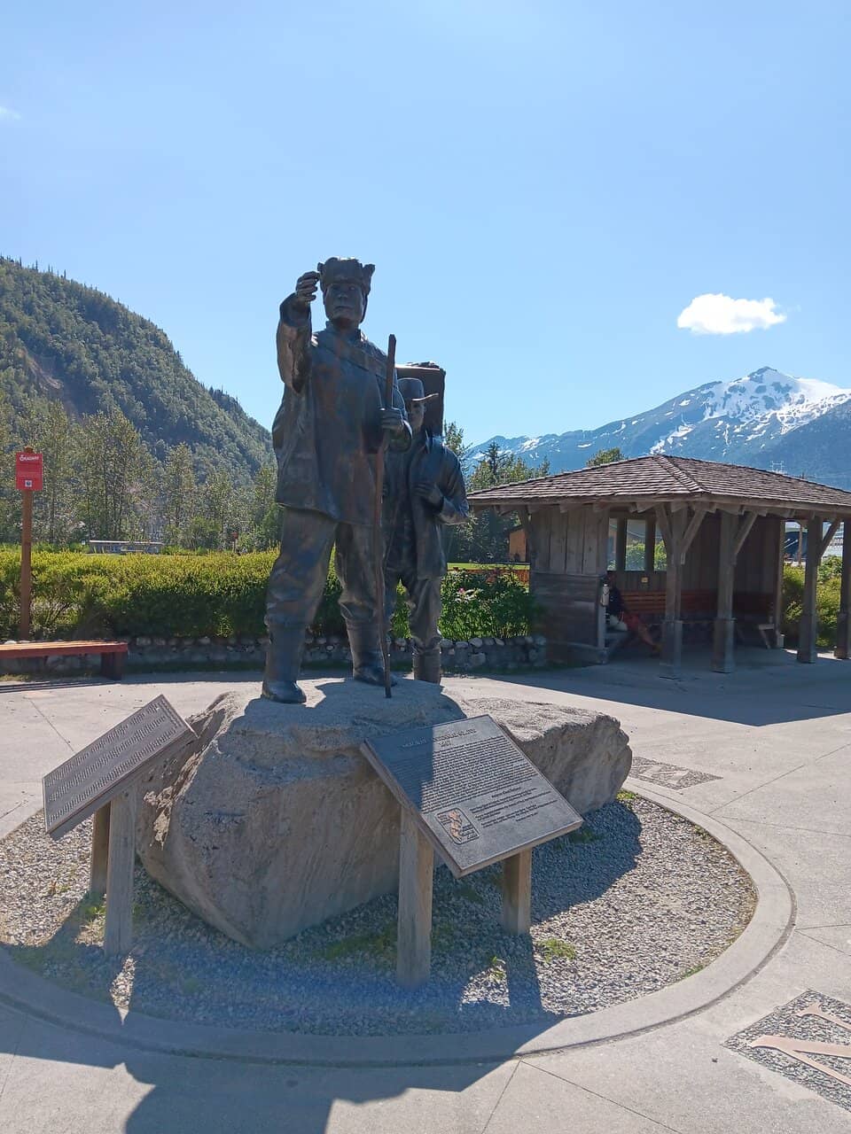 Gold Rush Cemetery & Reid Falls