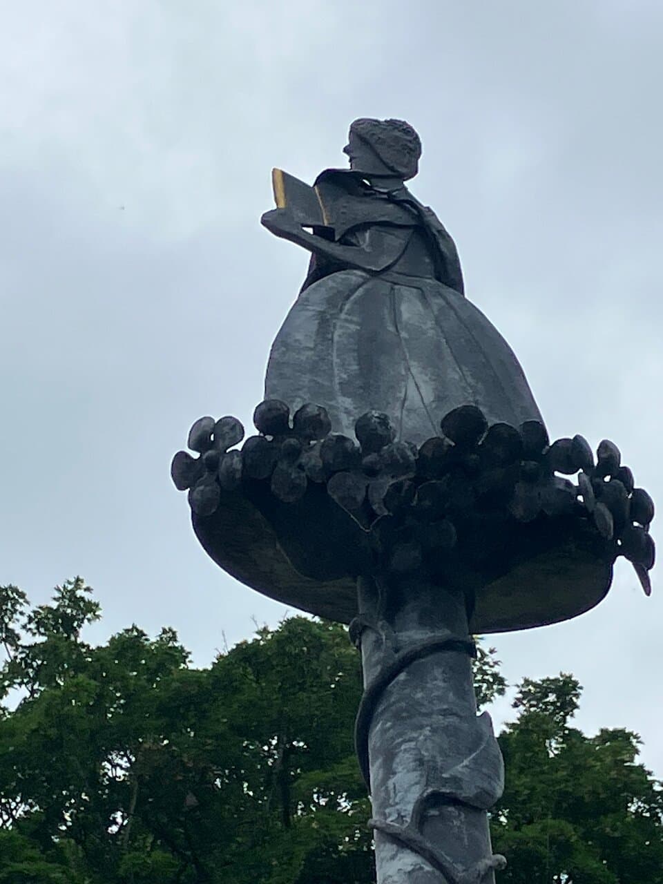 4. Jenny Lind Water Feature & Sculpture, Rose Bank Gardens, Malvern, Worcestershire (July 2023)