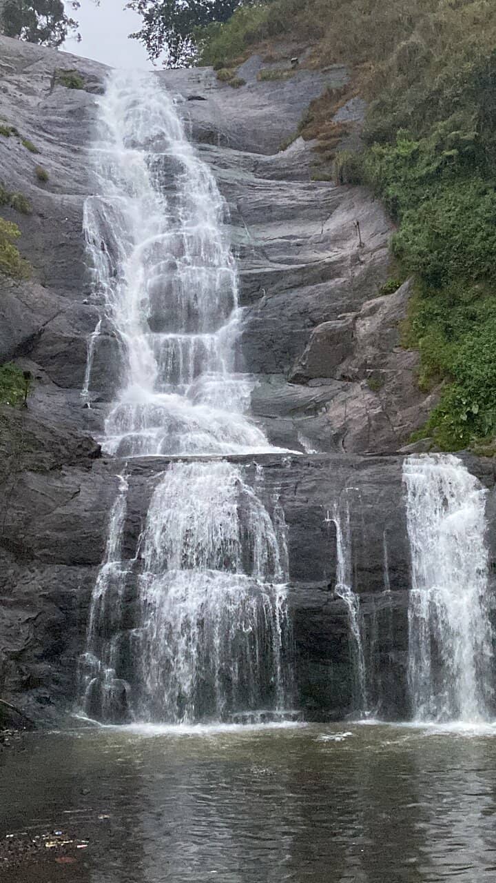The Majestic Silver Cascade