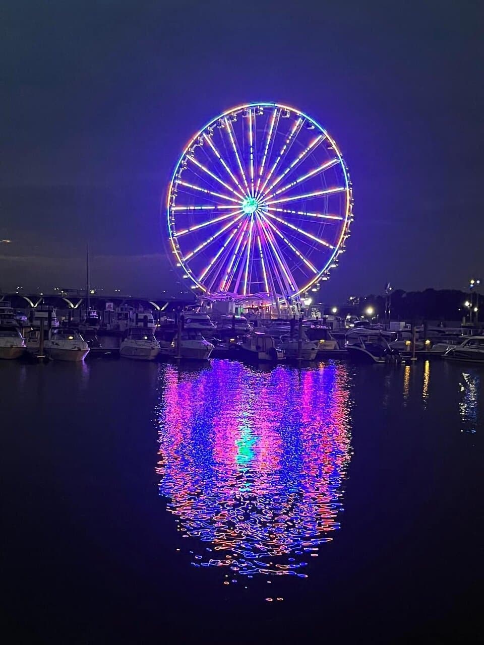 Capital wheel at National Harbor
