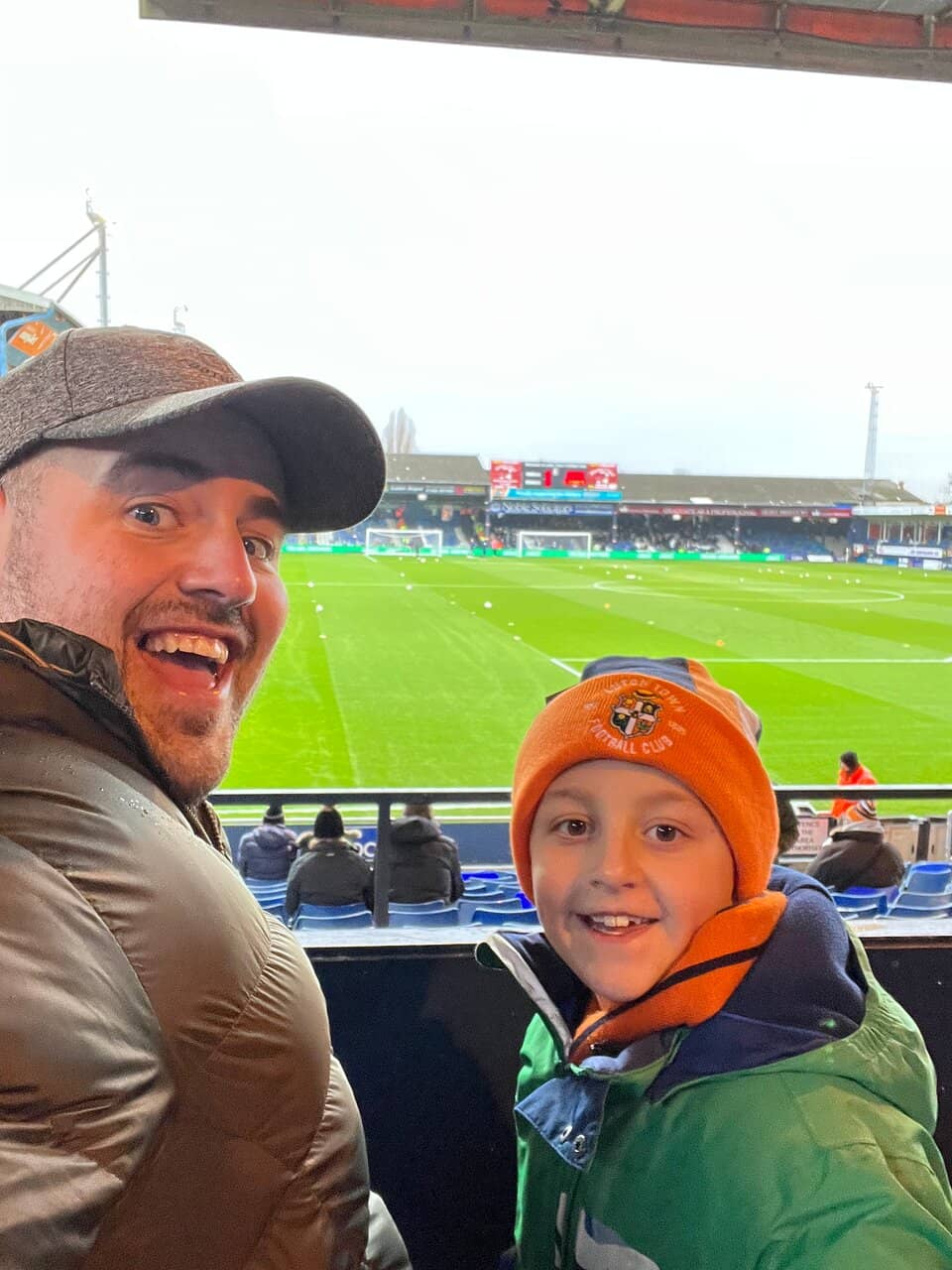 The Pitch and Surrounding Houses