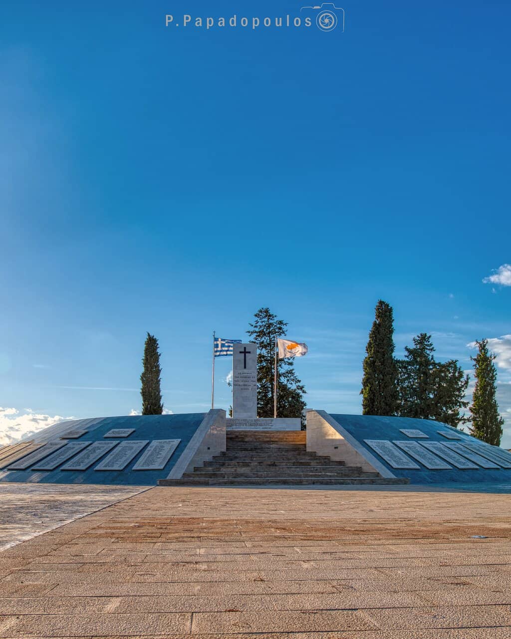 Peaceful Memorial Grounds
