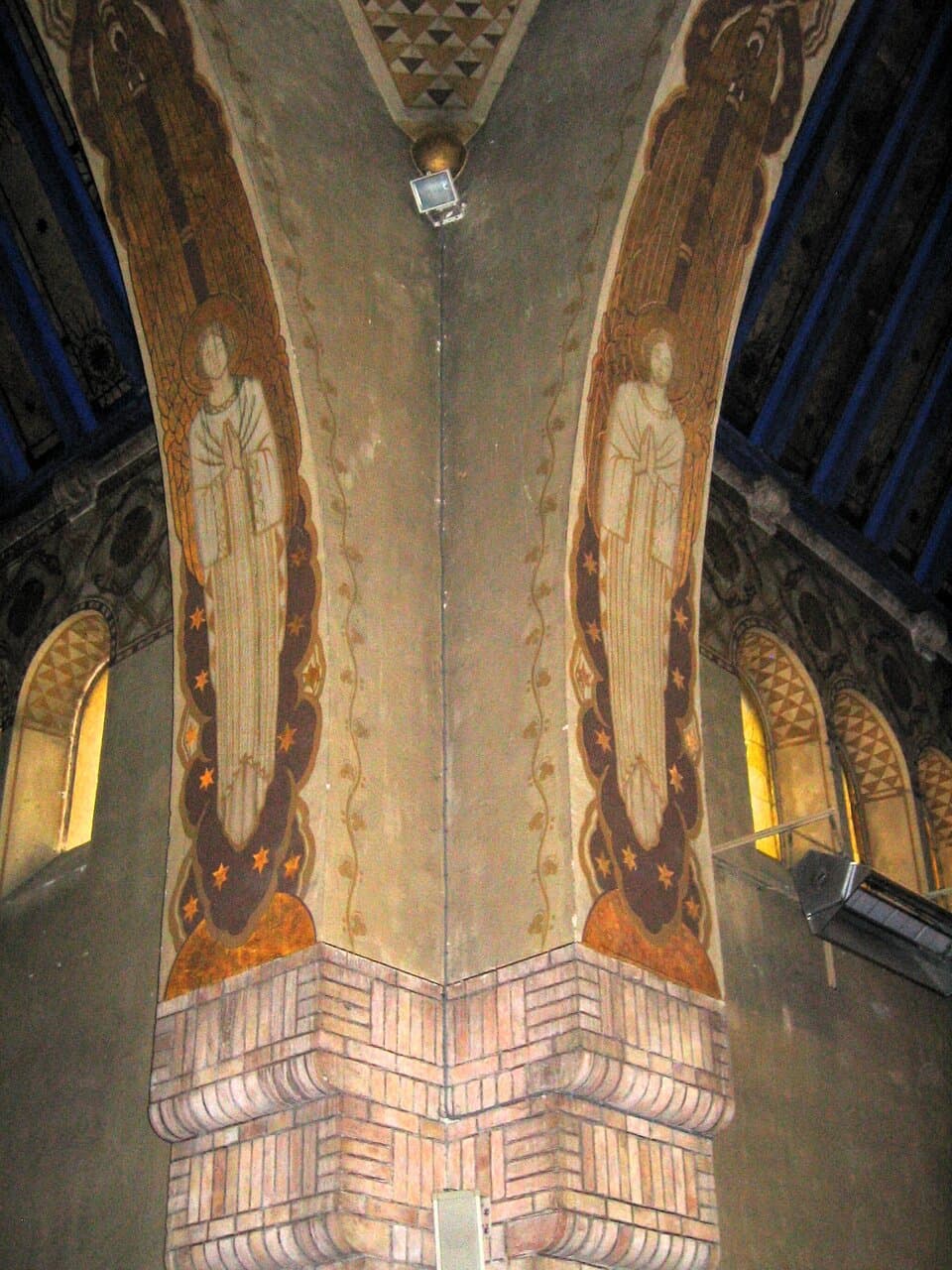 Reims, Eglise Saint-Nicaise du Chemin-Vert: Arcs de la tour lanterne