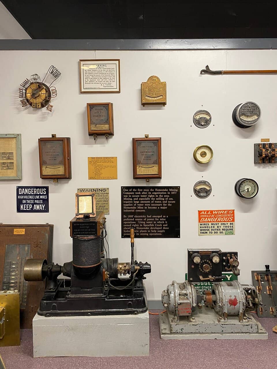 Homestake Mine History Exhibits