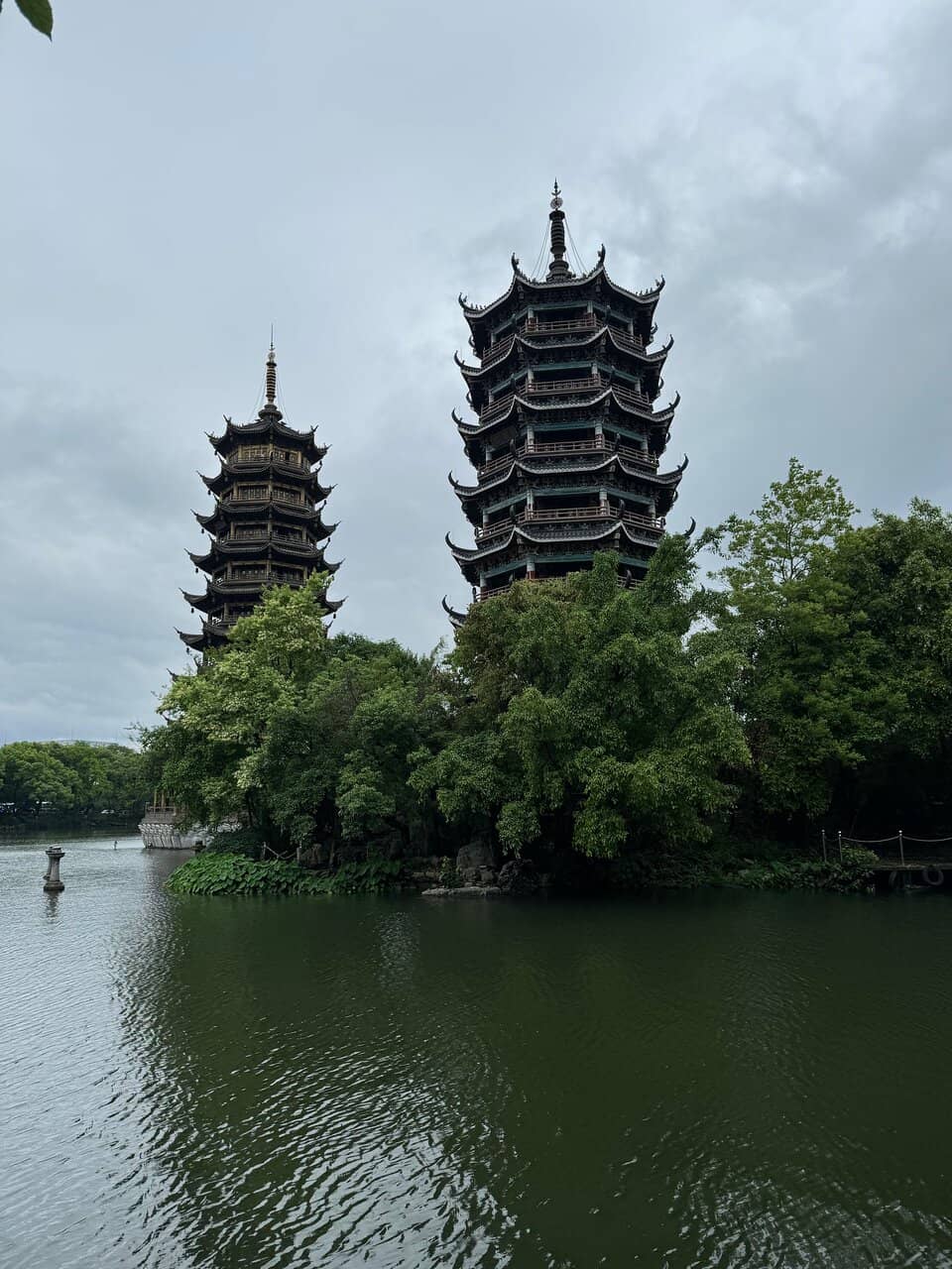 Sun Pagoda's Golden Glow