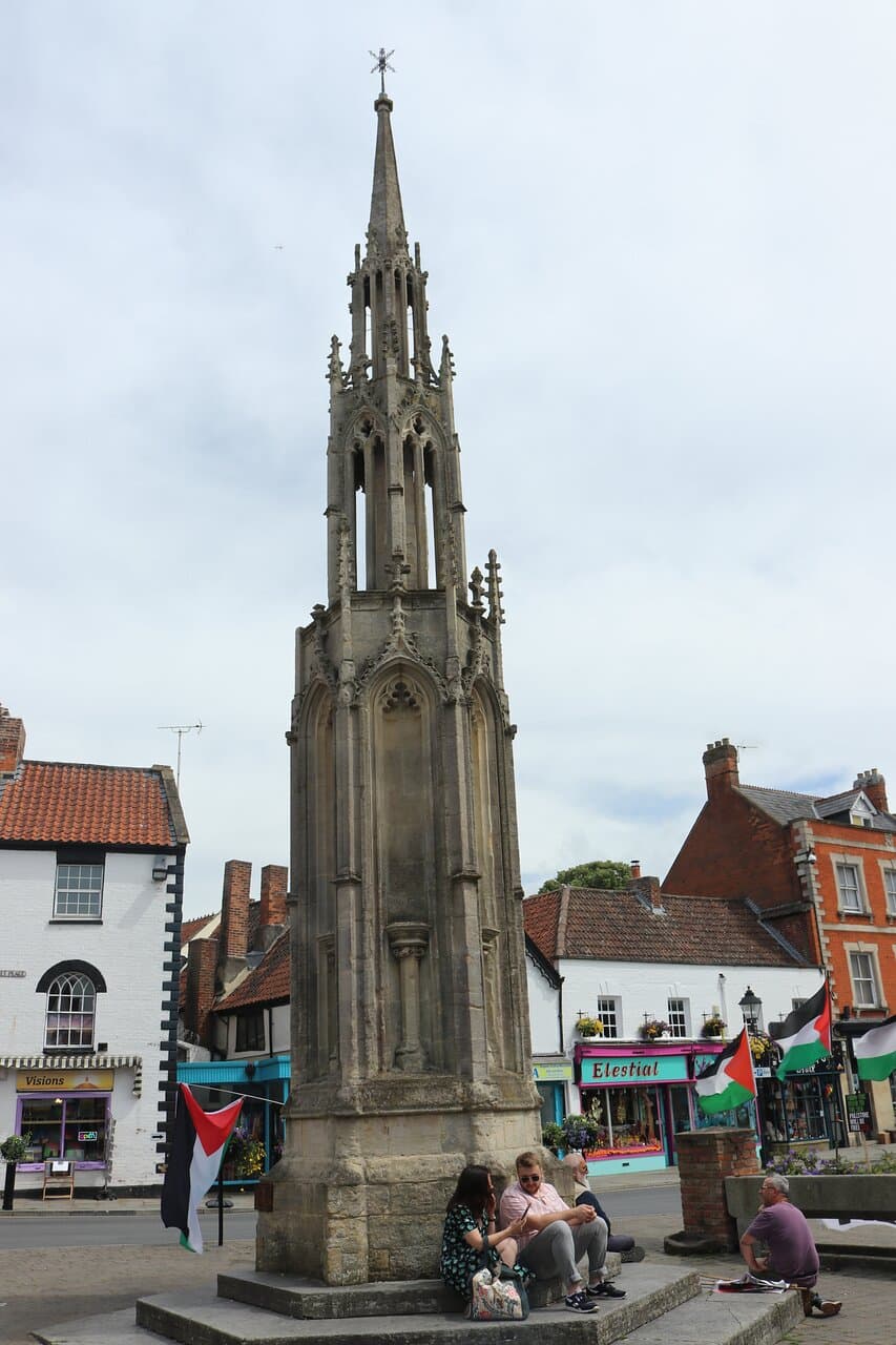 2.  Glastonbury Market Cross, Glastonbury, Somerset (July 2024)
