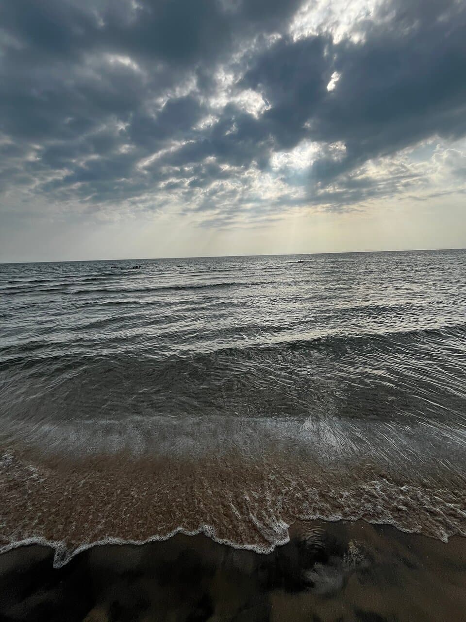 Beautiful sand and the water was super clear