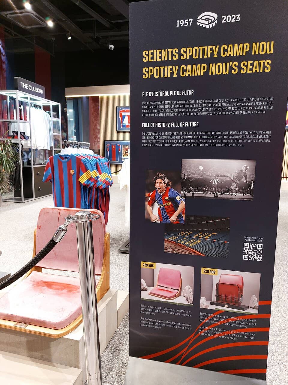 Exclusive Camp Nou Memorabilia