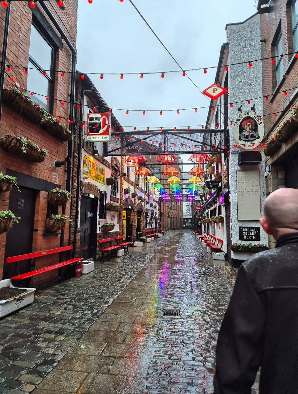 Outdoor Seating & Street Art