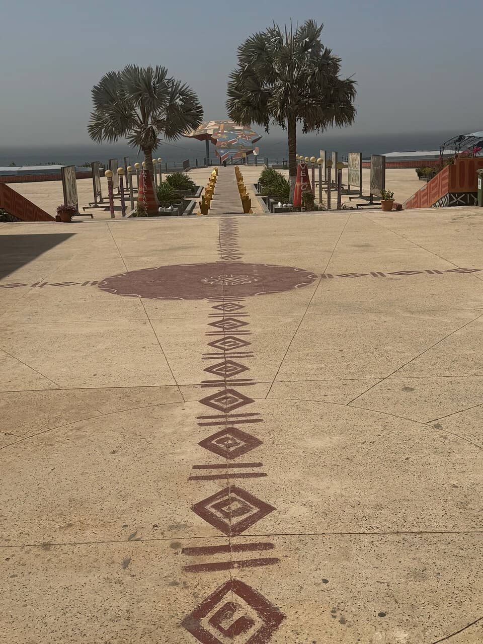 African Map Sculpture