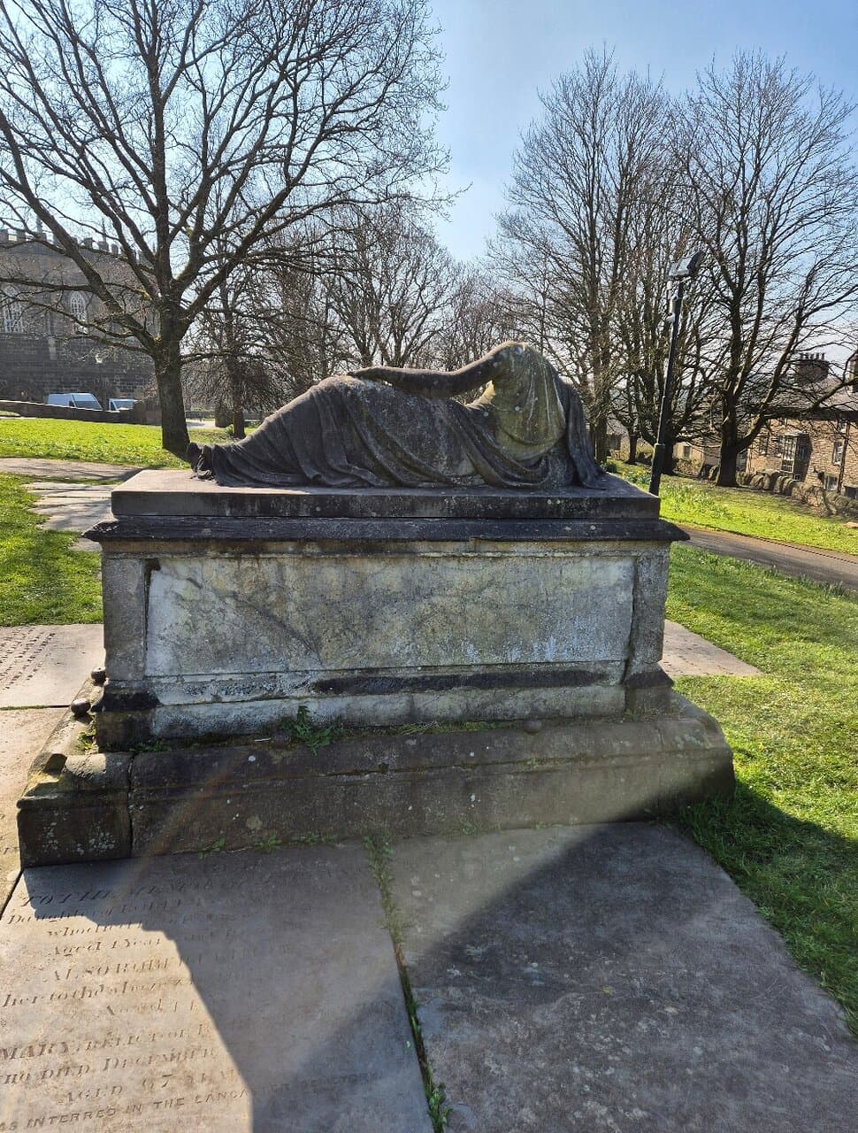 Mysterious statue