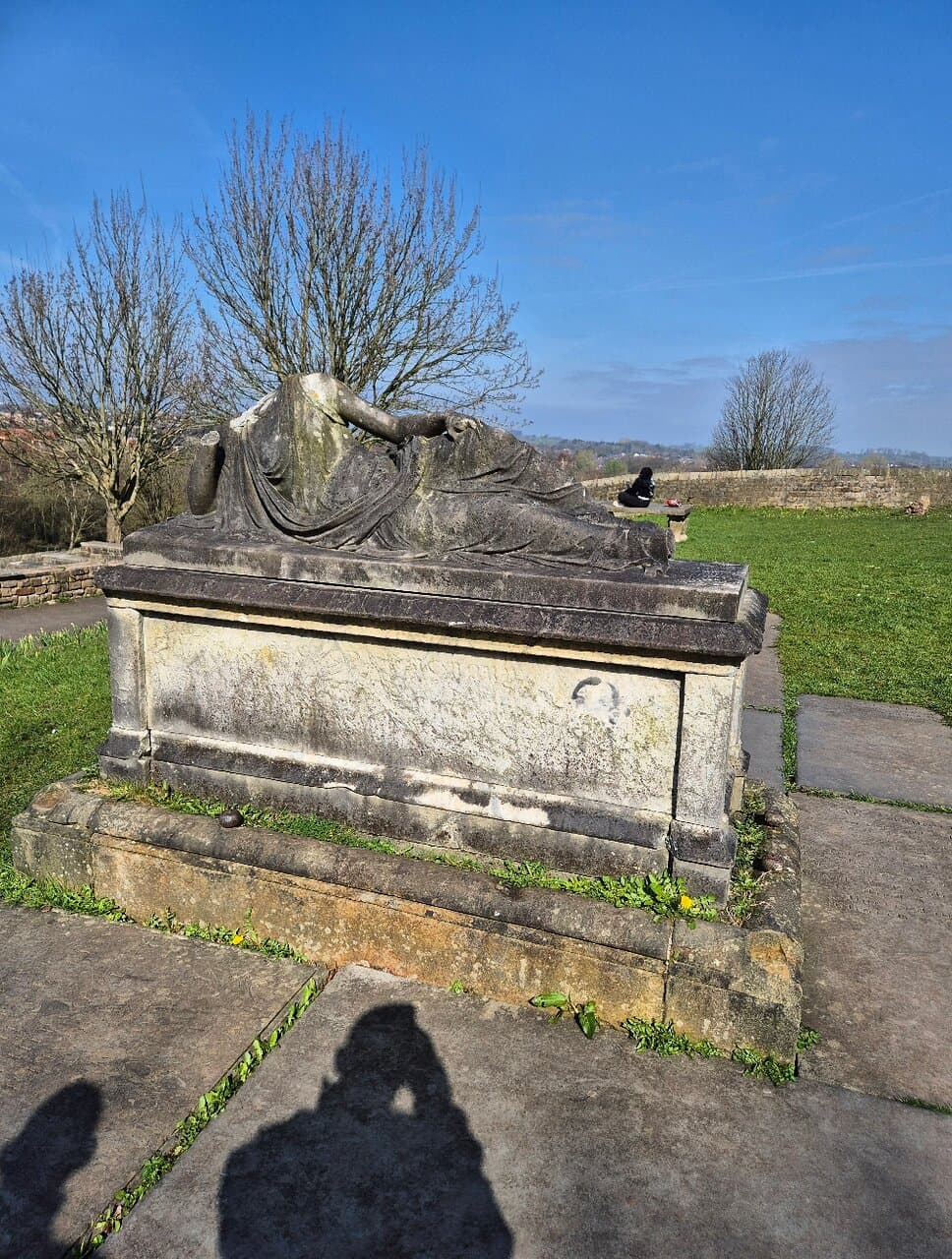 Mysterious statue