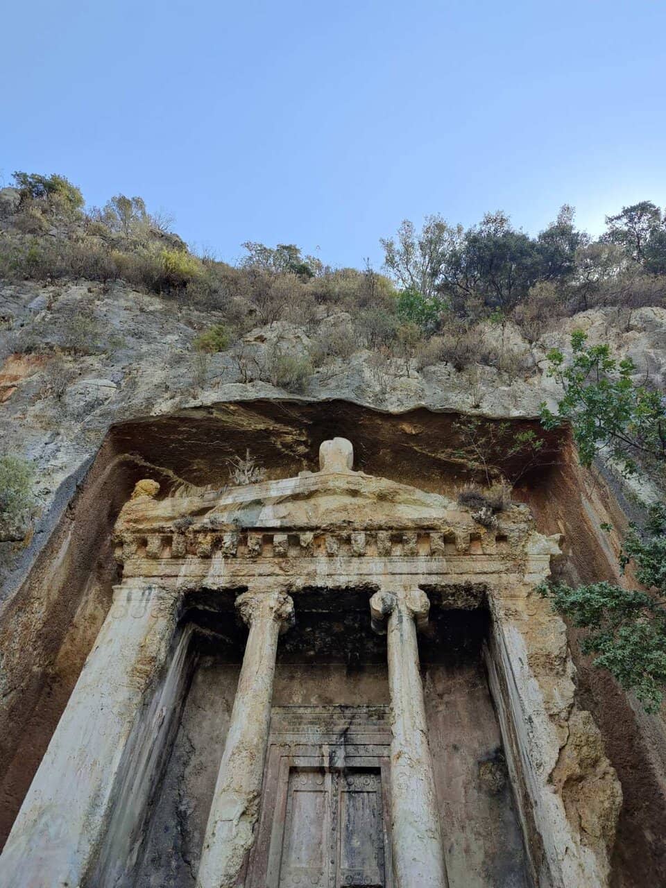 Amyntas Rock Tomb Facade