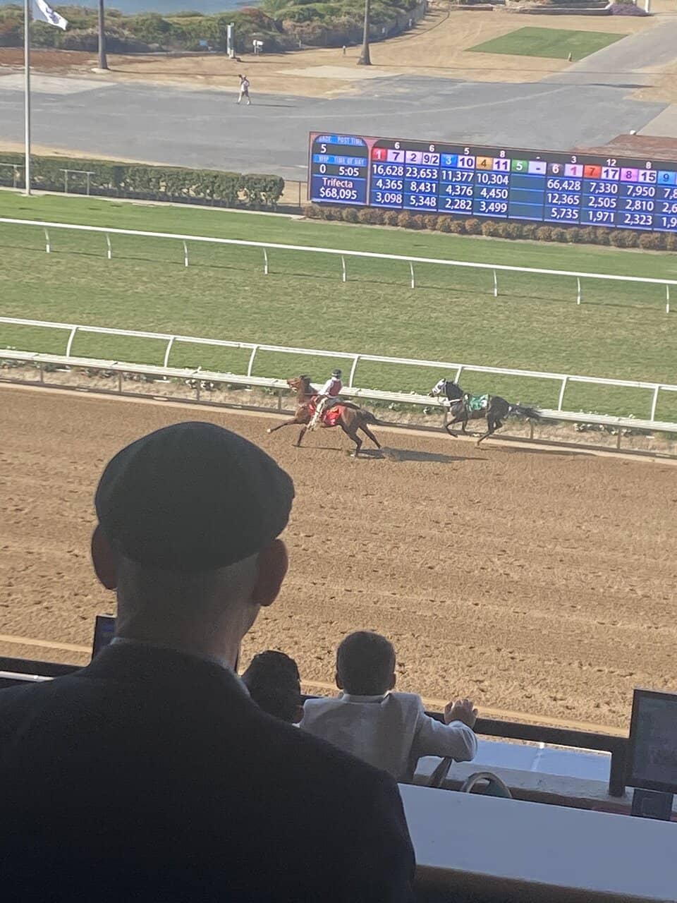 Exciting Race Day Atmosphere