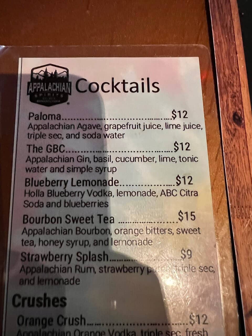 Craft Beer Selection