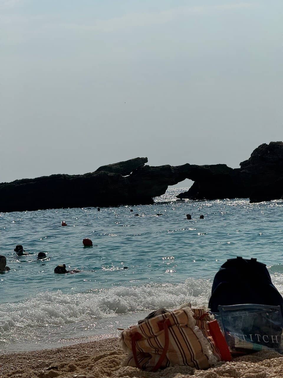 Pristine White Pebble Beach