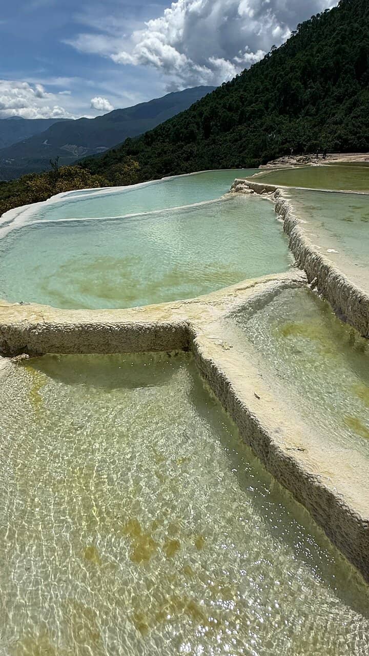 Snow-Capped Mountain Backdrop