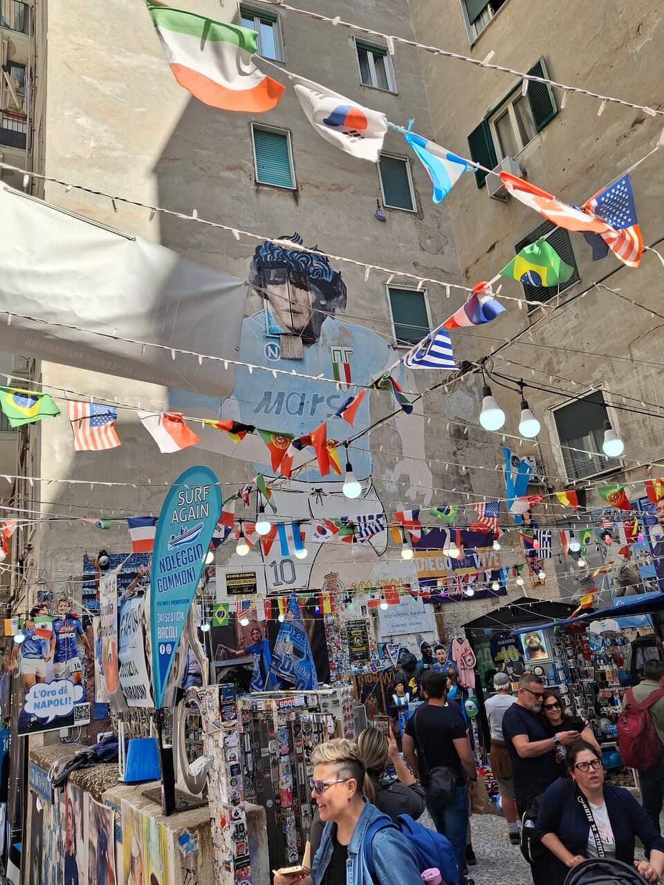 Maradona Mural