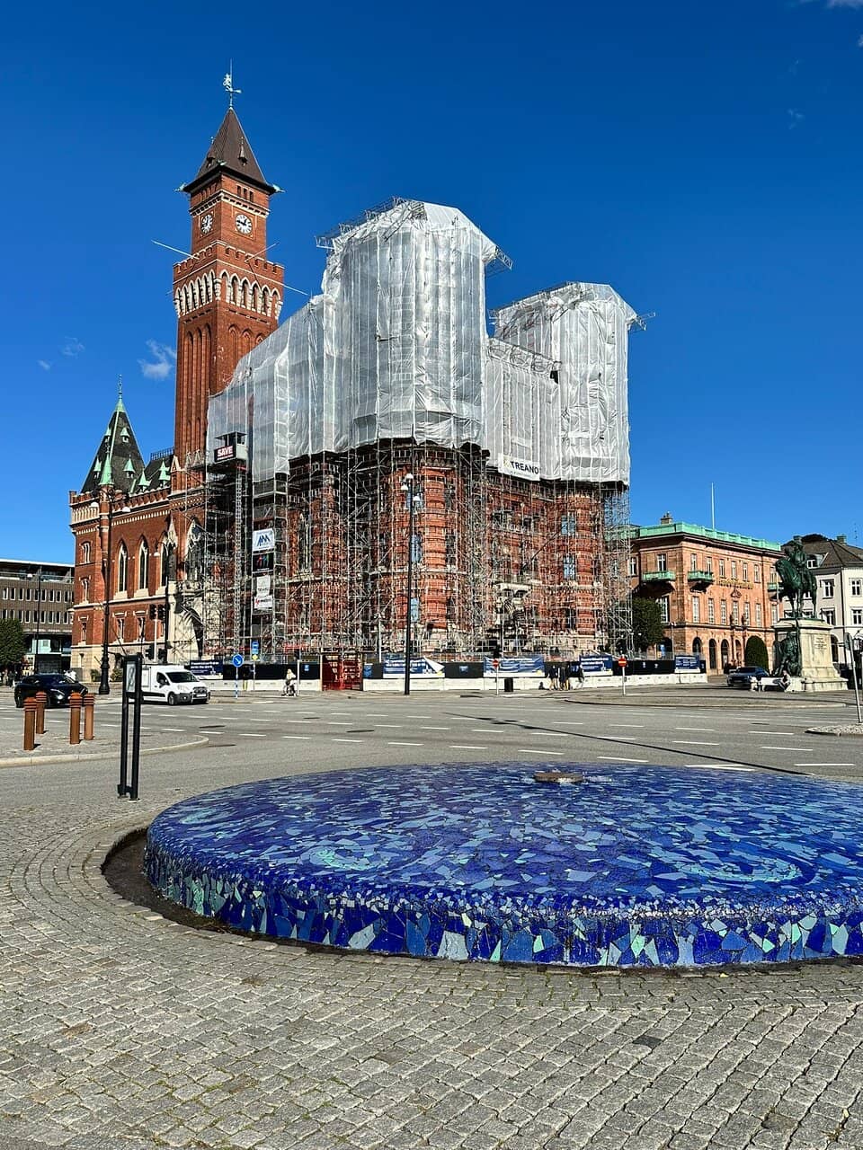 Towering Town Hall Tower