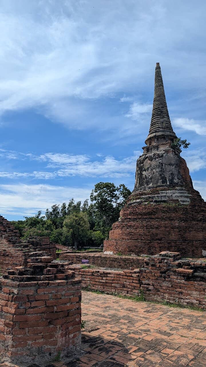 Seated and Walking Buddhas