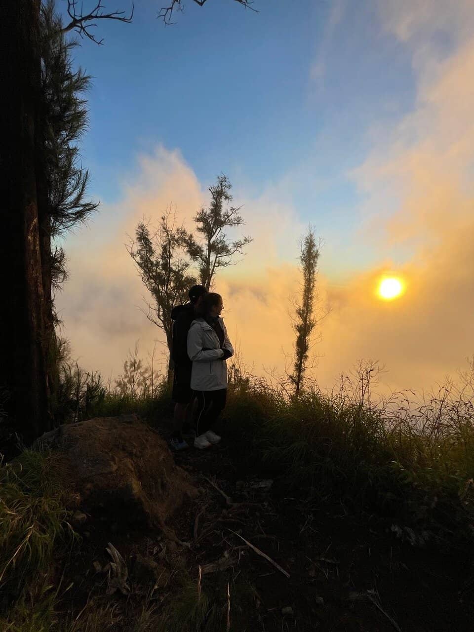 Mount Abang Summit Sunrise