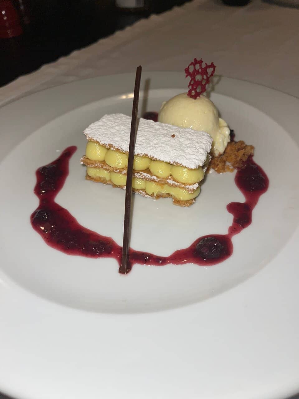 Trilogy of patisserie