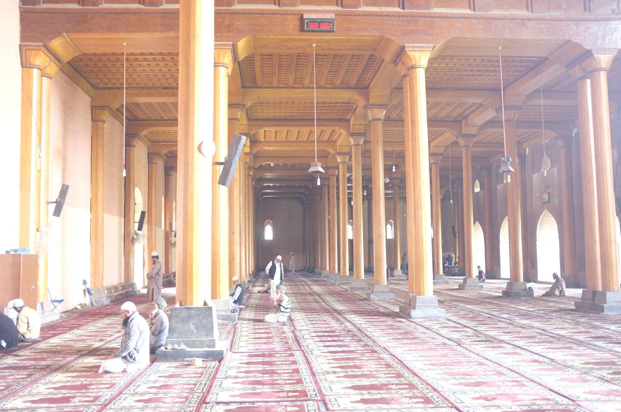 The Grand Wooden Pillars