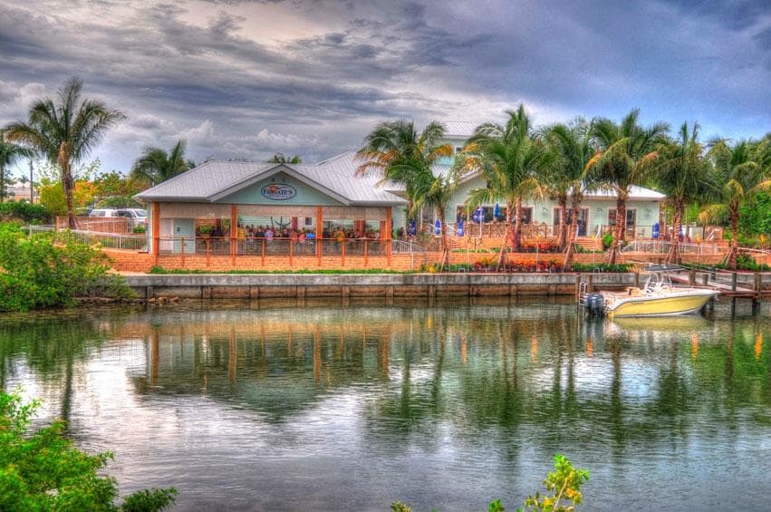 Frigates on the water.