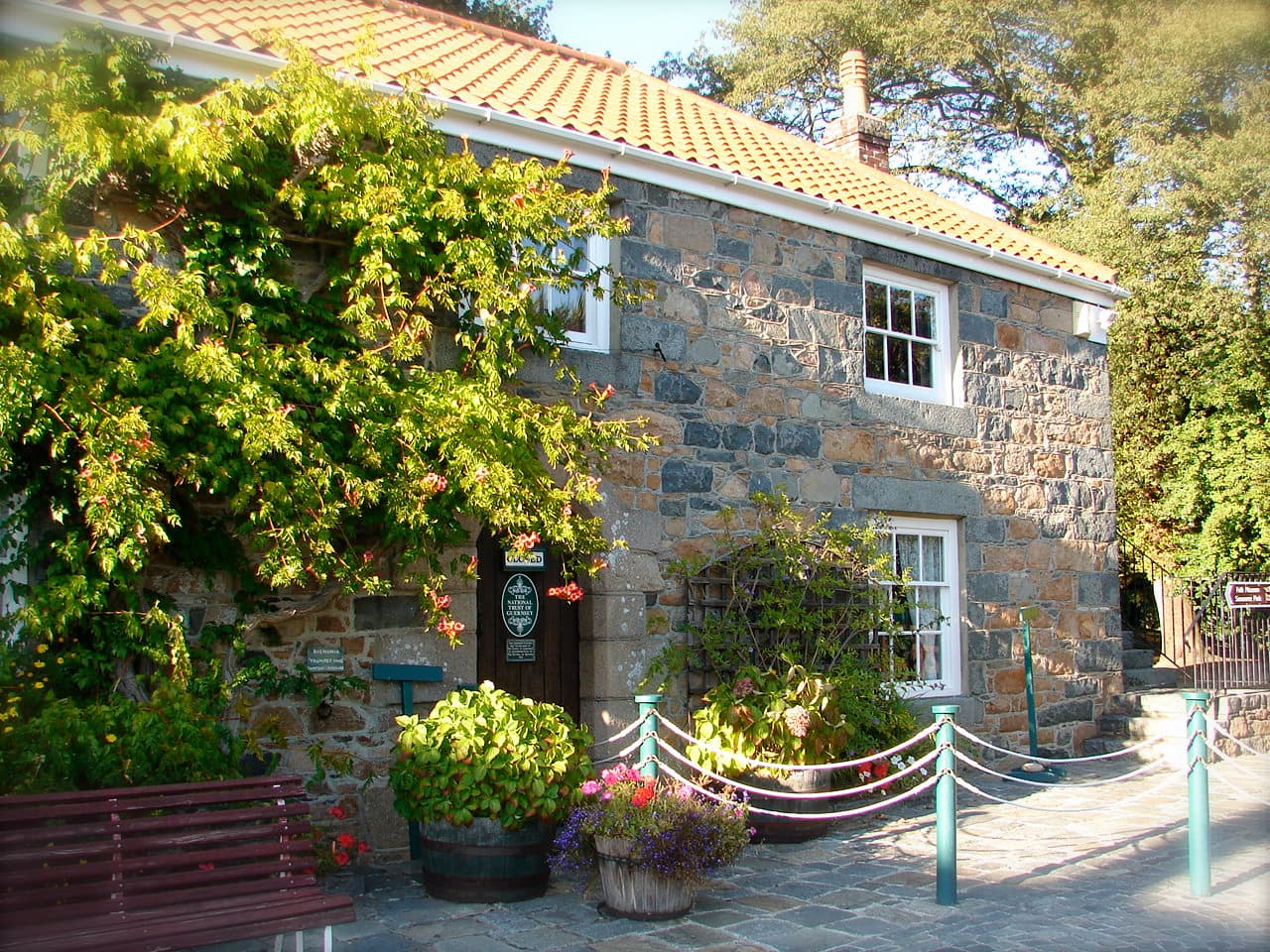 Entrance to museum