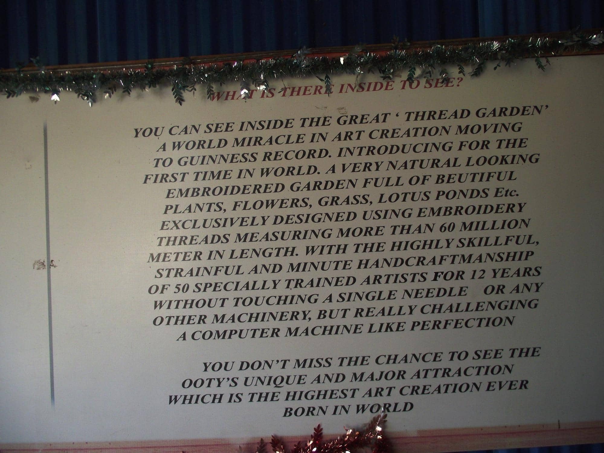 Thread-Crafted Flowers