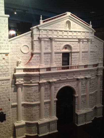 Replica of the cathedral