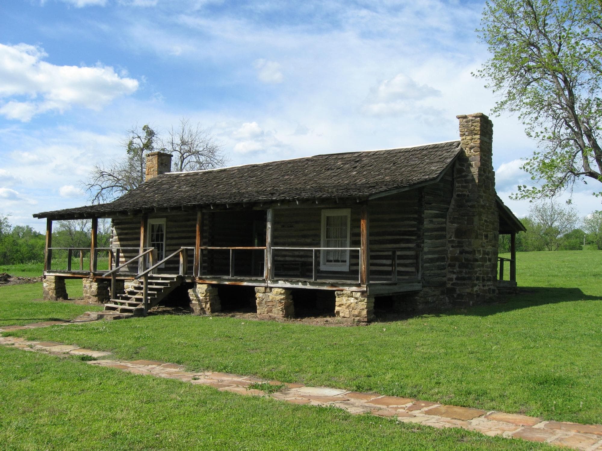 The commanding officer's house.