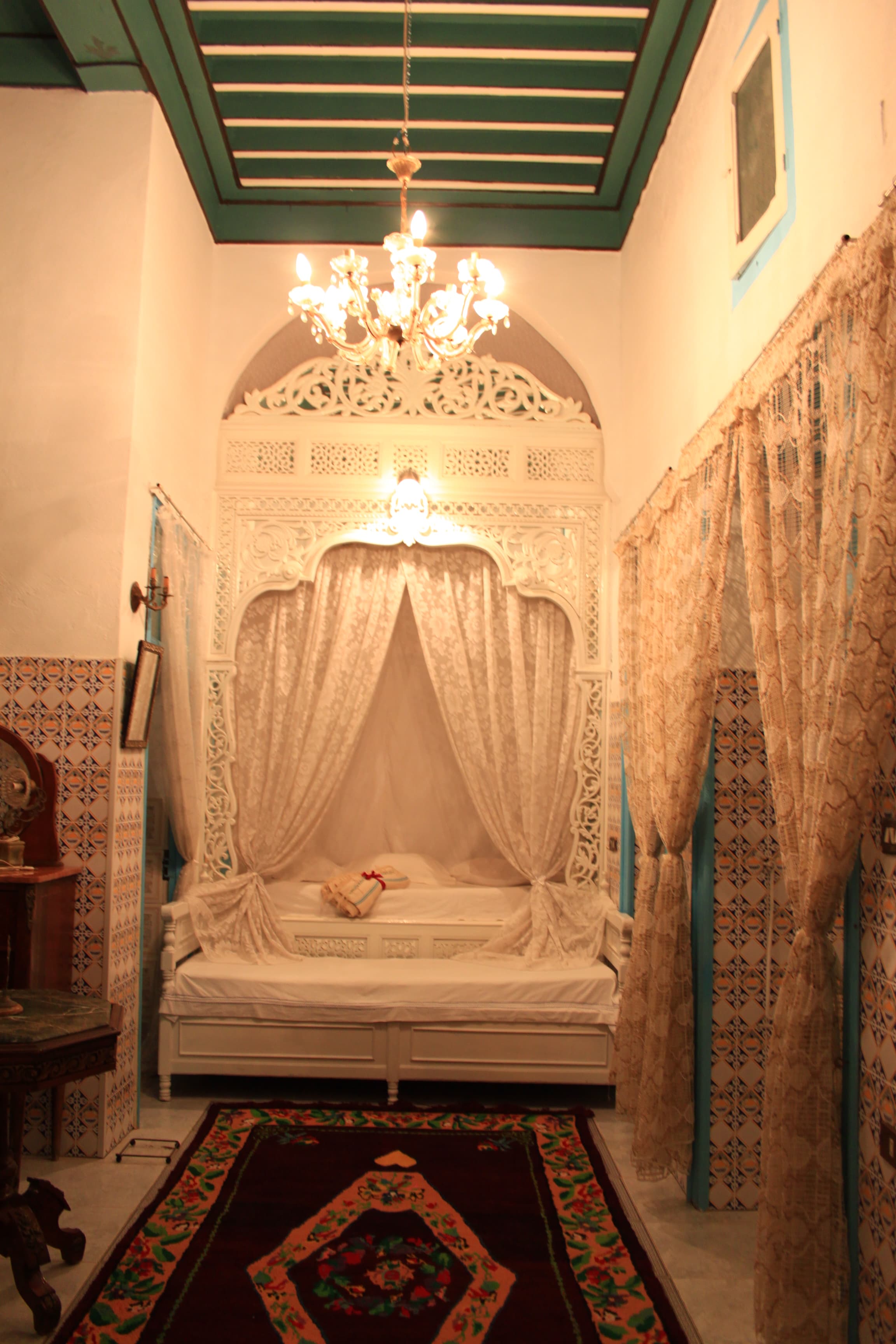 une chambre à coucher la maison d'hôte Dar Hassine ALLANI