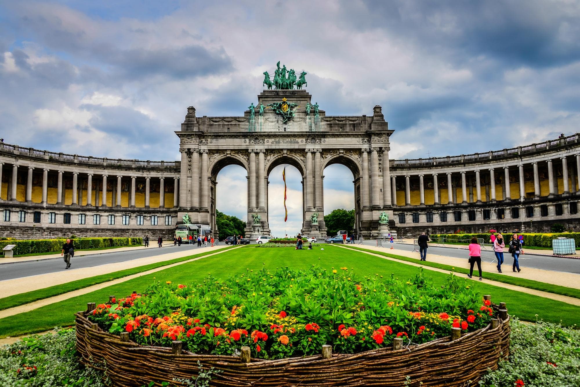 Parc du Cinquantenaire Brussels