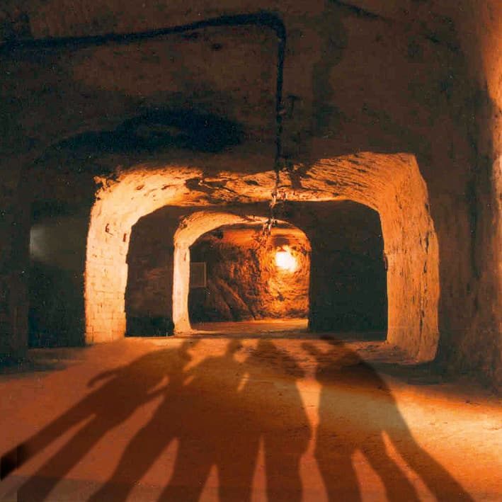 Historische Felsengänge