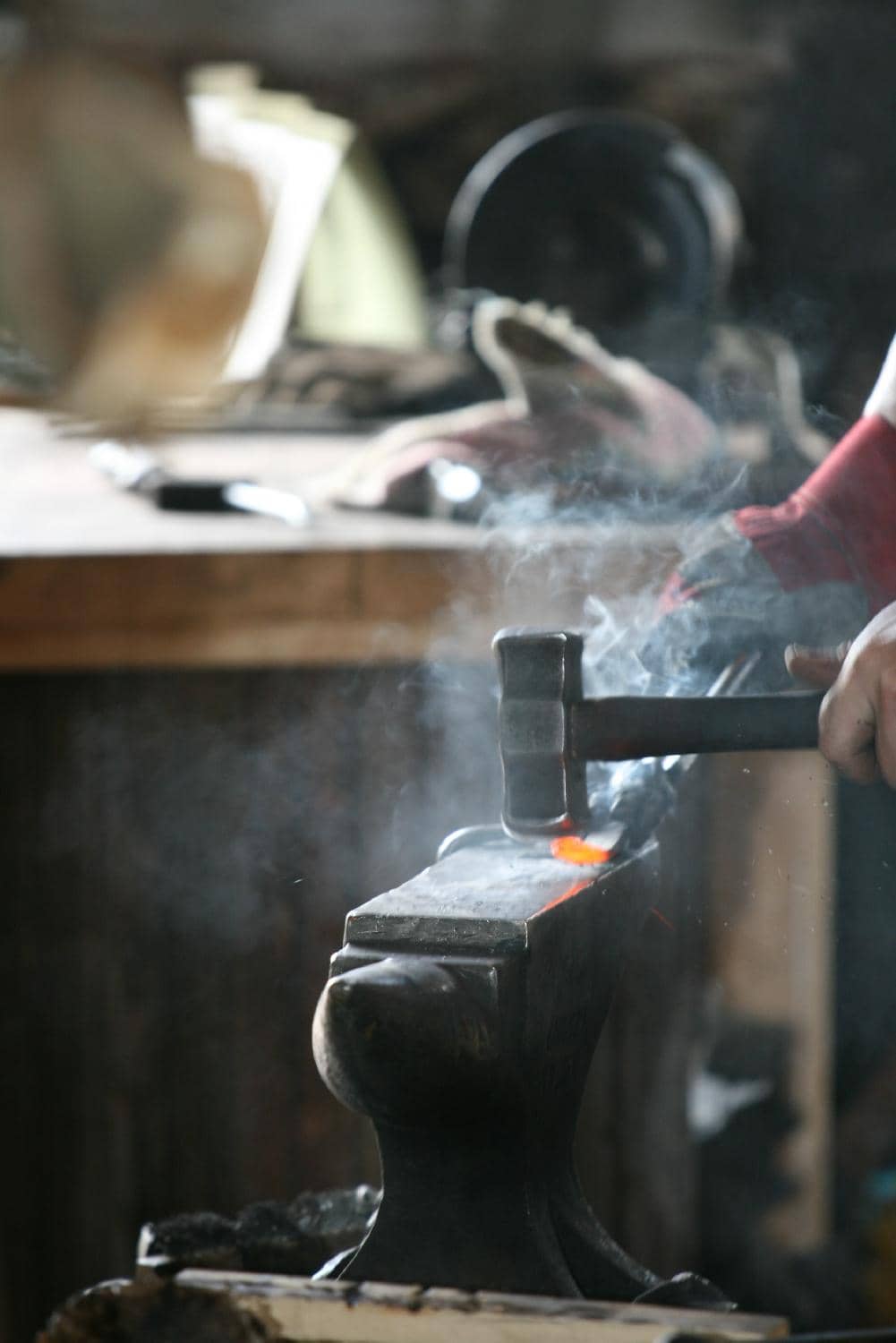 Live Blacksmith Demonstrations