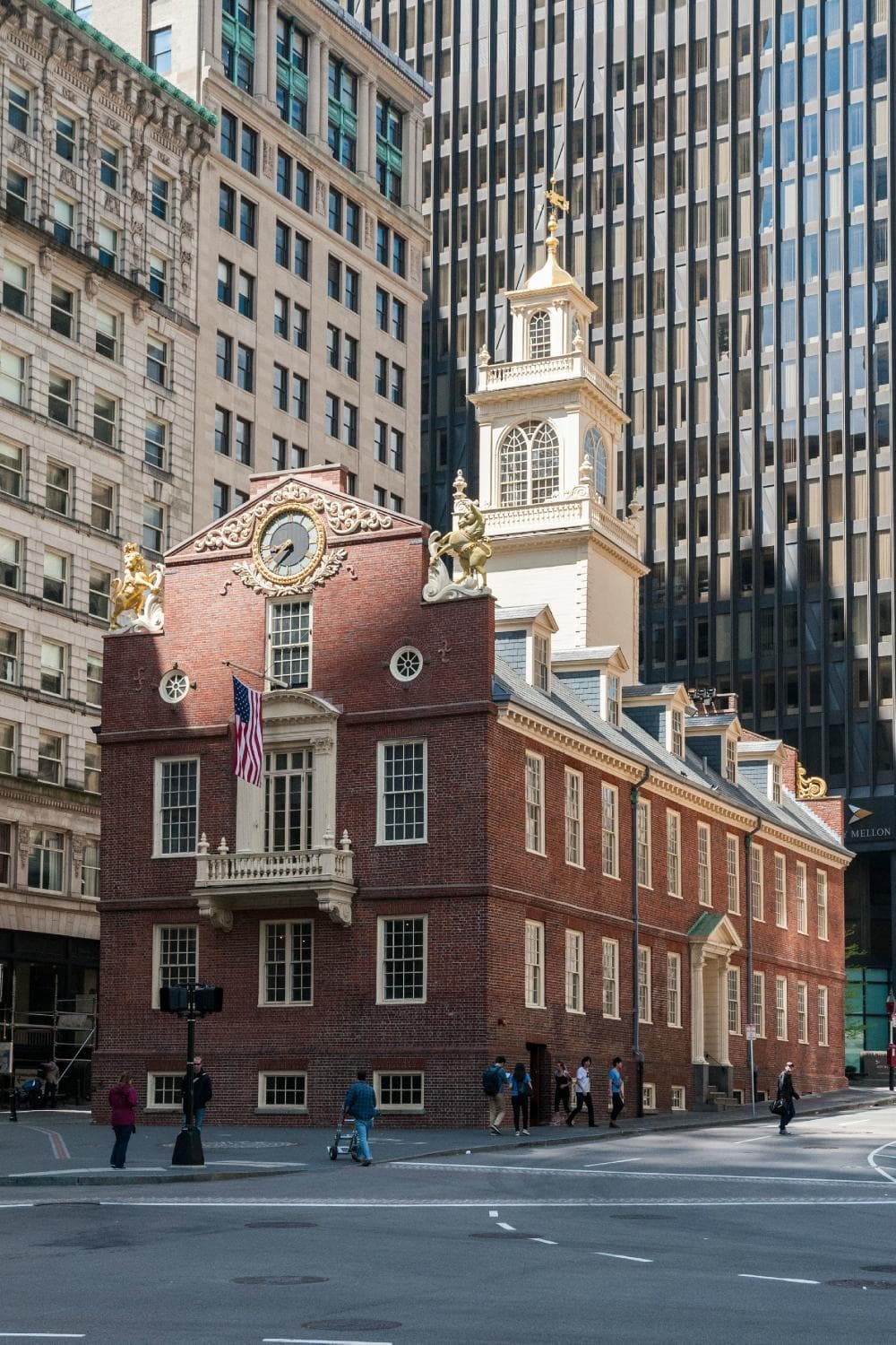 In Front of the Old State House