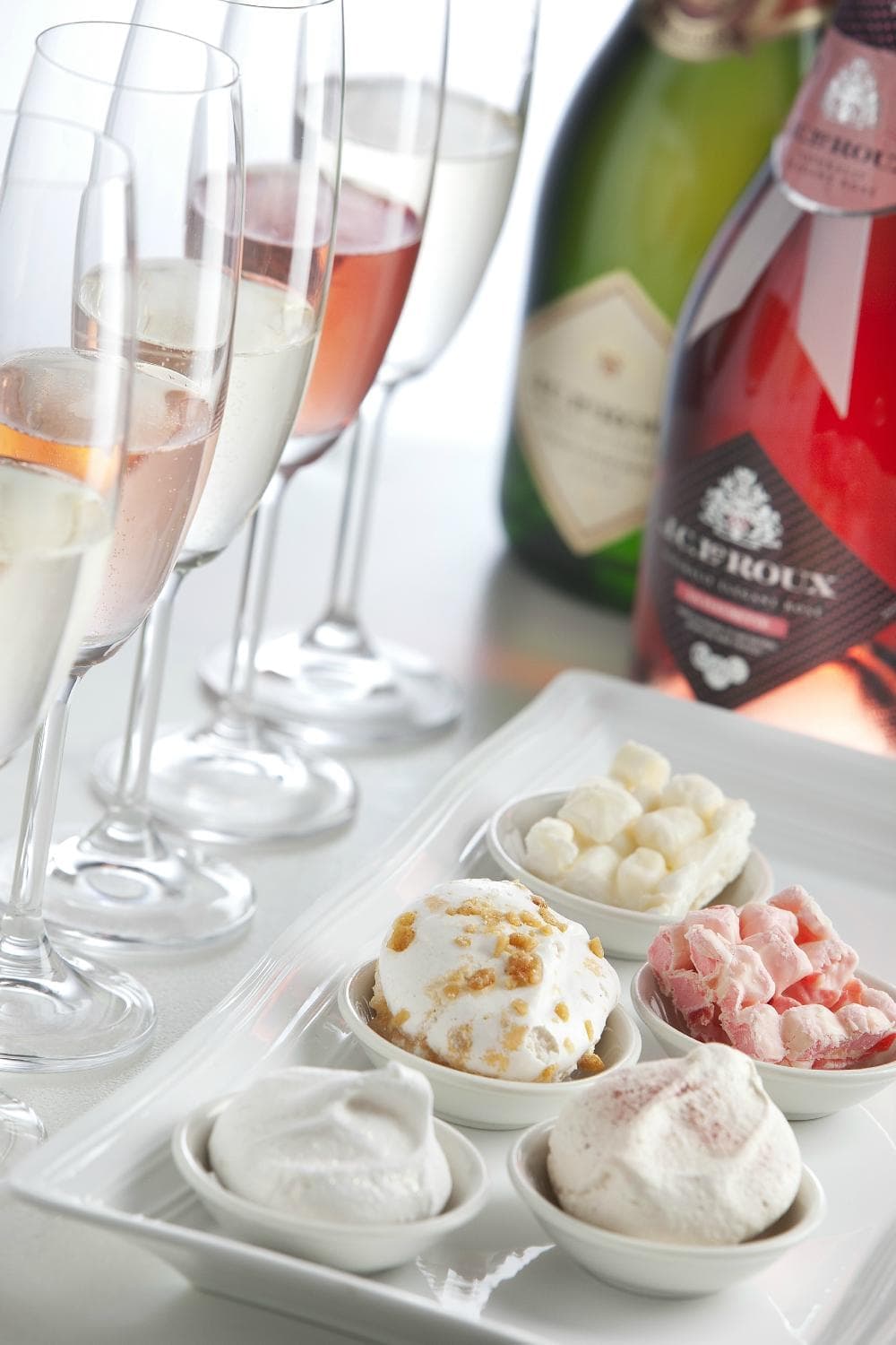 Bubbly, Marshmallow and Meringue Pairing