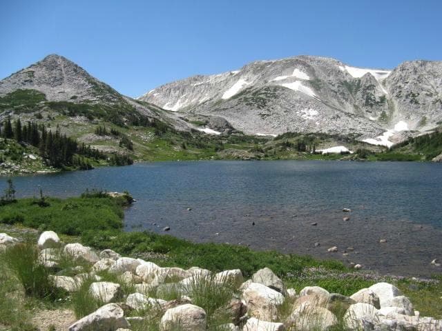 Lewis Lake-A User Fee is Collected Here