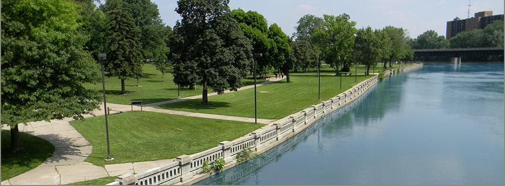 Howard Park rests on the banks of the St. Joseph River, South Bend, IN.  Learn more on Facebook