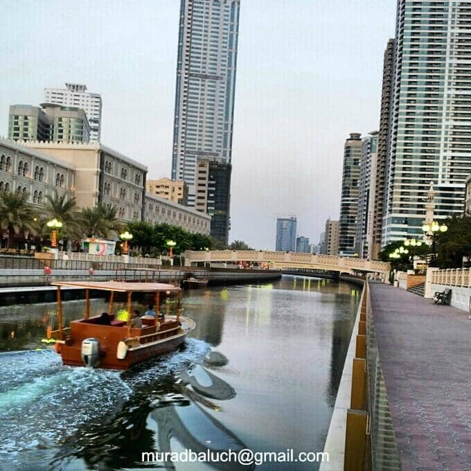 Al Qasba Canal Boat Ride