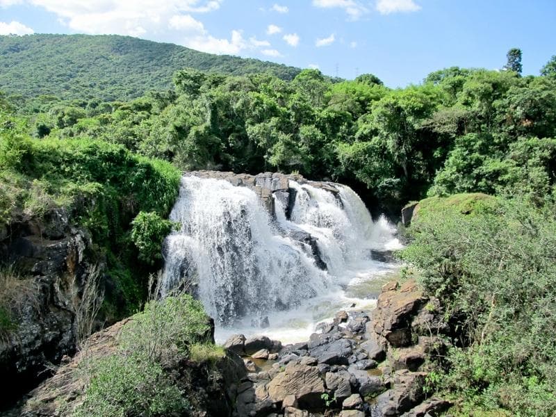 Cachoeira Véu das Noivas em Poços de Caldas - MG