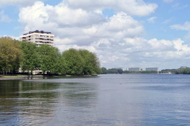 the lake