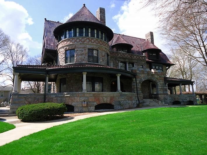 The History Museum owns and you can tour the J.D. Oliver Mansion