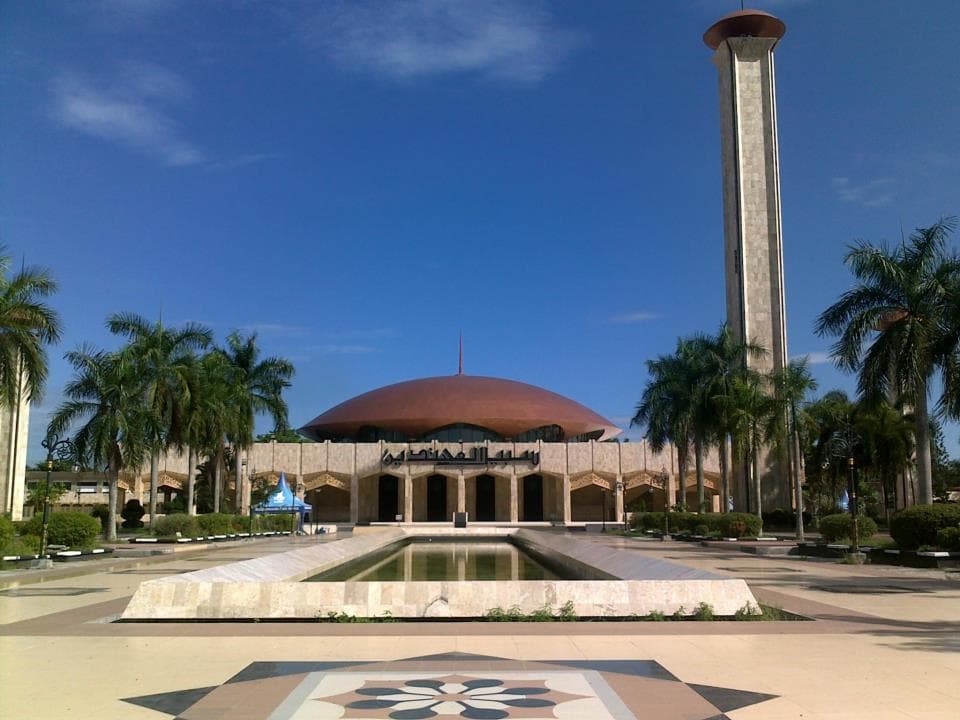 Mesjid Sabilal dari tampak depan