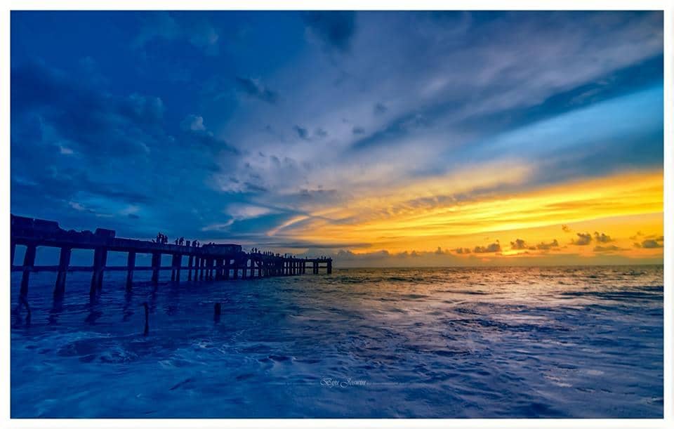 Valiyathura Beach Sunset
