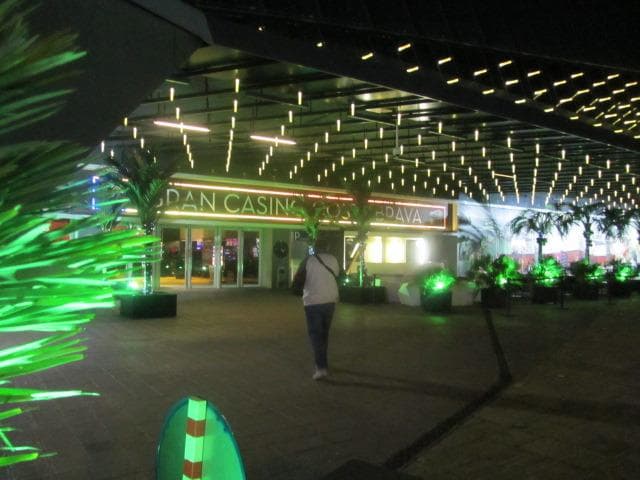 entrée du casino