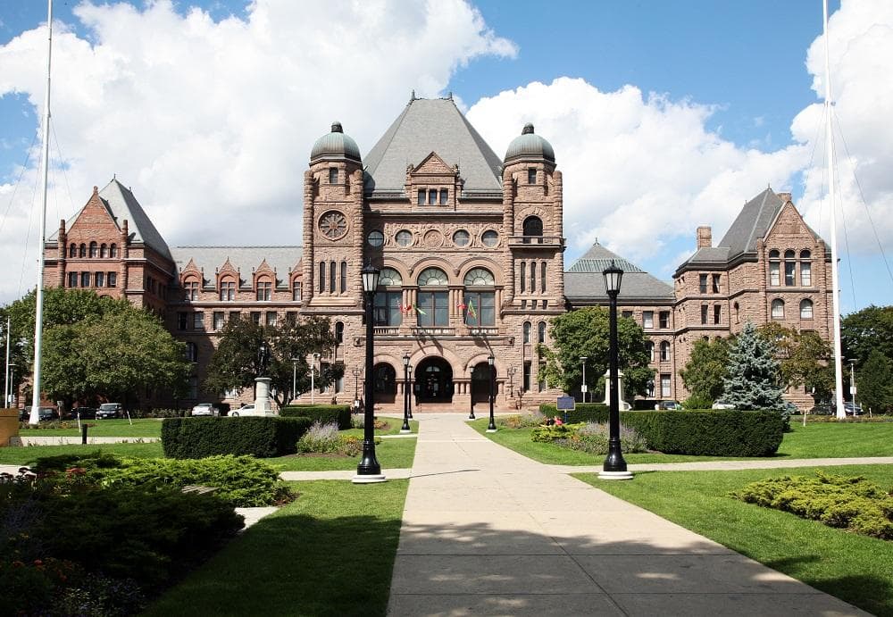Ontario Legislative Building, Queen's Park, Toronto, Canada